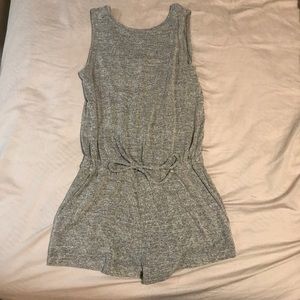 GAP gray cotton romper